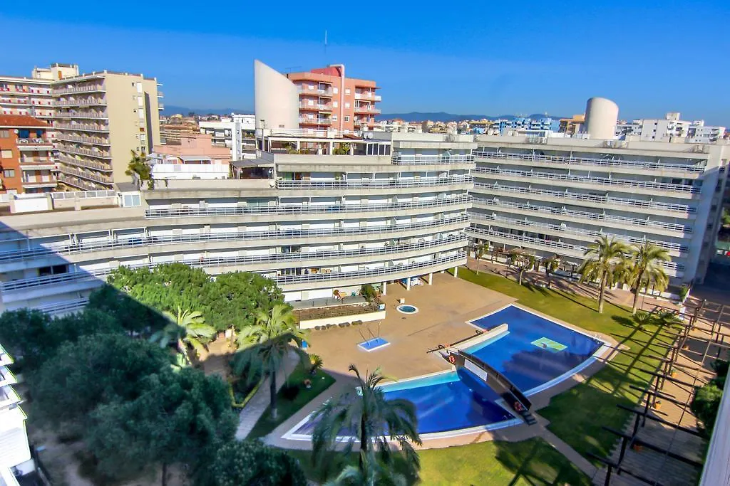 Beachfront Apartment With Pool And Garden S Abanell Blanes 0*,  Espagne