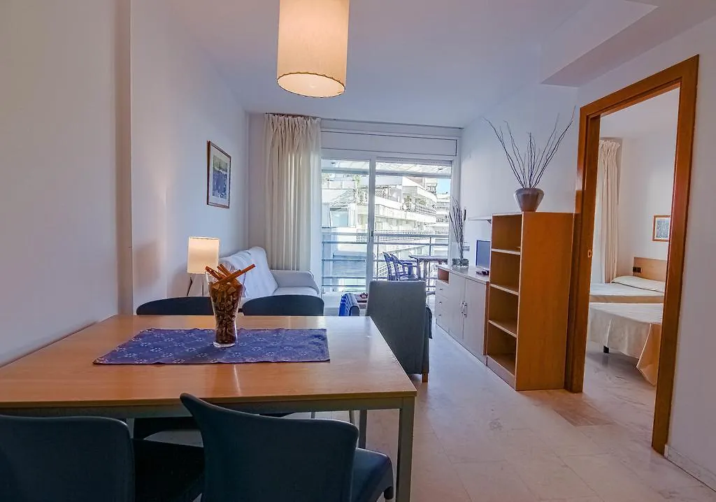 Beachfront Apartment With Pool And Garden S Abanell Blanes