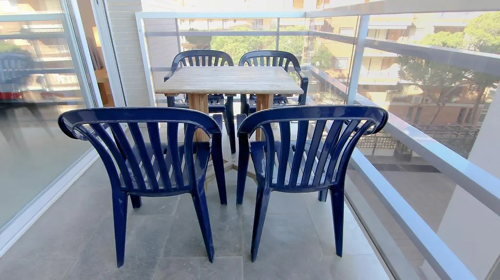 Beachfront Apartment With Pool And Garden S Abanell Blanes