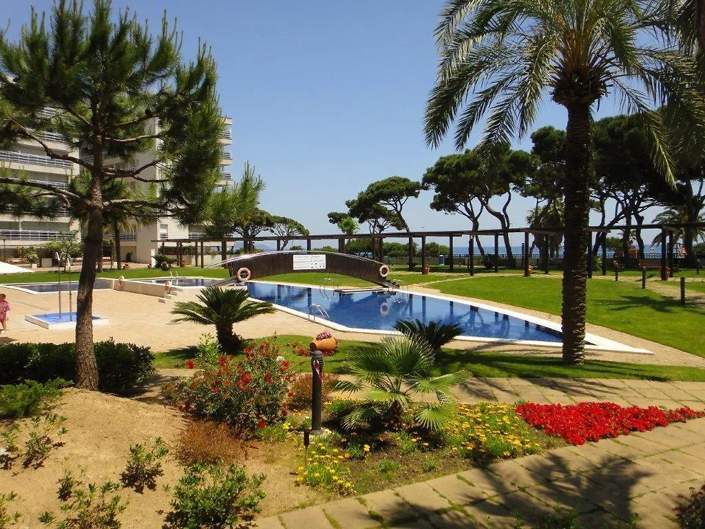 Beachfront Apartment With Pool And Garden S Abanell Blanes