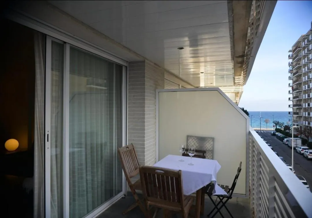 Beachfront Apartment With Pool And Garden S Abanell Blanes